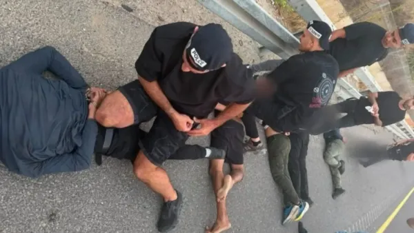 חשד לאירוע ביטחוני באזור ערד: פלסטינים חדרו לישראל ונעצרו