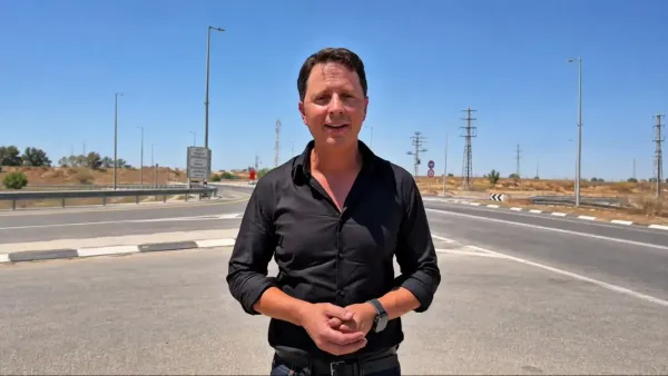 אחרי יותר מ-30 שנה: צומת אשל הנשיא ירומזר (וידאו)
