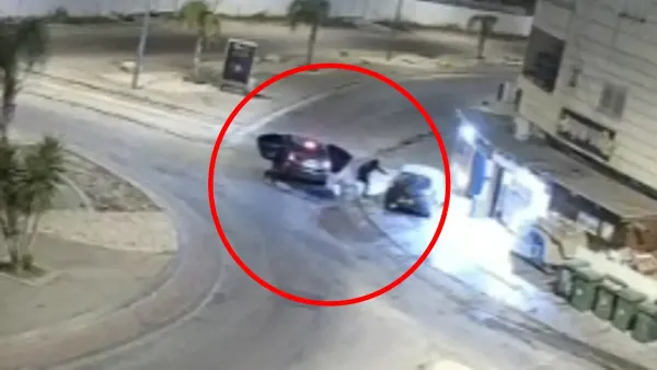 תיעוד רעולי הפנים יורים בצעיר בתוך מכוניתו ברהט