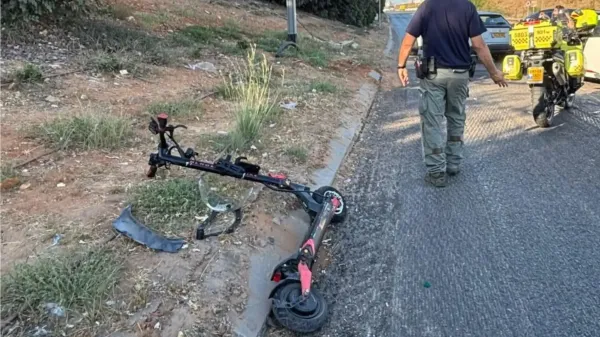 בוקר של תאונות: בן 16 נפצע בקורקינט בבאר שבע; שבעה נפגעו בכביש 31