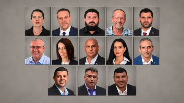 13 המועמדים לכנסת בעלי זיקה ישירה לבאר שבע, לנגב המערבי, לעיירות הפיתוח ולחברה הבדואית