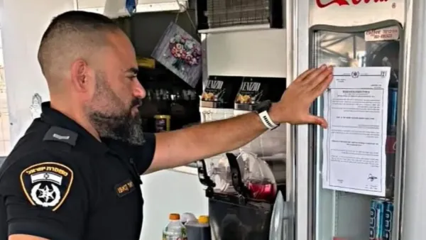 צו סגירה ל-21 ימים לשטיפת רכבים בבאר שבע: שוהה בלתי חוקי נתפס במקום