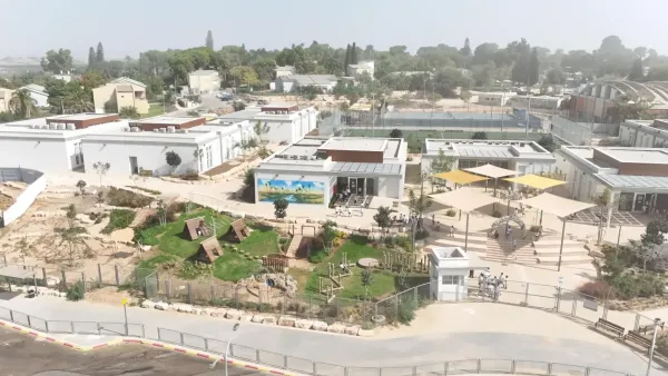 בית ספר חדש גם לילדי בארי: נחנך קמפוס ממוגן בקיבוץ חצרים לתלמידי בני שמעון