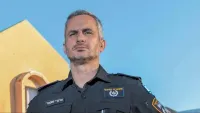 סנ"צ ארקדי שוסטר במהלך פעילות משטרתית בדרום ישראל