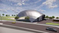 עבודות הקמת אמפי שדרות החדש שצפוי להיפתח בשנת 2027