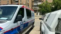 מתנדבי זק"א מרחב נגב בזירה בבאר שבע לאחר איתור אדם ללא רוח חיים בביתו.