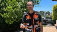 בית קמה: בן 70 נעקץ על ידי דבורים - חובש איחוד הצלה הציל את חייו