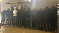 כוחות משטרה ומג"ב במהלך פעילות מבצעית בערערה בנגב נגד אירועי ירי ואמצעי לחימה בלתי חוקיים