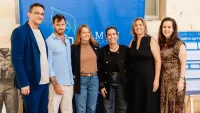 חניכות תוכנית צוות AIR מבאר שבע ומאופקים בטקס סיום בקמפוס ההייטק של המכללה הטכנולוגית חיל האוויר בבאר שבע