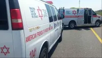 פצוע בתאונה בין שני כלי רכב בשכונת נחל עשן בבאר שבע