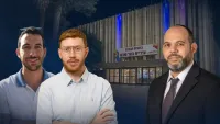 שמעון טובול וראש עיריית באר שבע רוביק דנילוביץ' על רקע בניין העירייה והפנייה להעברת טובול מתפקידו