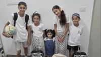 תלמידים וצוותי חינוך בפתיחת שנת הלימודים תשפ''ז בבאר שבע